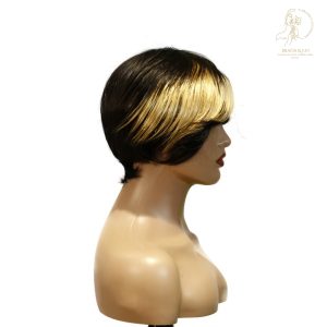 center wig machine made #27 wig remy hair h016