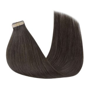 center wig asian raw hair tape in hair extensions