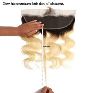 center wig remy hair 4x4 straight closure 1b613