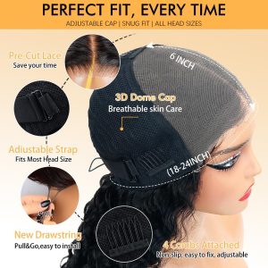 center wig natural black remy hair 6x7 lace closure yaki straight human hair wig