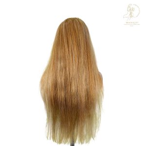 center wig 13x4 straight lace front wig 8&27 honey blonde highlight 26 inch remy hair