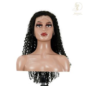 center wig 13x4 jerry curly lace front wig natural black remy hair